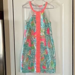 Lilly Pulitzer You gotta Regatta SASHA Shift Dress